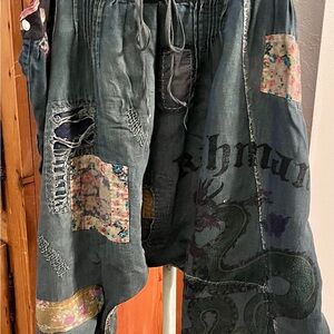 Magnolia Pearl Denim, Multicolor with Patchwork Katmandu Trousers